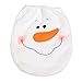 Miniko Christmas Snowman Toilet Seat Cover + Rug Bathroom Mat Set Christmas Decorations, (TM) Christmas Decoration for Home Santa Toilet 3pcs/lot Seat Cover & Rug Bathroom Se Santa Claus Ornament
