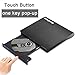 Pop-up Mobile External DVD Drive USB 3.0 - Portable for Laptop Slim Burner Suitable for Compact Disc CD-R/DVD+R/DVD-R/DVD+R DL and Rewritable Disc CD-RW/DVD-RW/DVD+RW