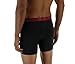 adidas Men's Relaxed Performance Climalite® Boxer Brief Underwear (2-Pack), Black/Dark Burgundy Black/Core Blue, LARGE