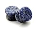 Blue Lapis Stone Plugs - 00g - 10mm - Sold As a Pair