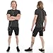 Men's Underwear Compression Shorts - Base Layer Tights for Running, Crossfit, Weightlifting Training Shorts with Side Pockets Compression Short Men (Medium) Black