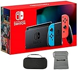 Nintendo Switch Console with Neon Blue and Neon Red