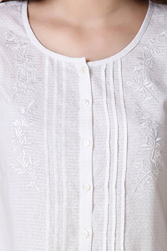 after dark women's sleepwear, embroidered shorts & top set