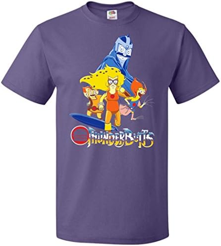 Thunderbutts Unisex T-Shirt Funny Humor Bobs Burgers Movies Thundercats Nerdy Geeky Graphic Tee