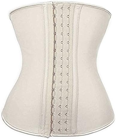 Yanluxe Womens Sport Latex Waist Body Shaper L Beige