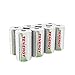 Tenergy Centura NiMH Rechargeable C Batteries, 4000mAh C Battery, Low Self Discharge C Cell Battery, Pre-Charged C Size Battery, 8 Pack
