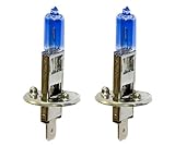 H1 100W Pair High or Low Beam or Fog Light Xenon HID White Bulbs JDM