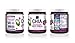 World of Chia Jam Variety Pack - Strawberry, Raspberry & Blackberry Jelly, Sugar Free Jam All-Natural Fruit Spread, Non-GMO, Omega-3 Organic Superfood, Preserves and Jams (1 Jar, 10.6 oz-300 g) 3-Pack
