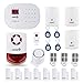 Compatible with Alexa -App Controlled Updated S03 WiFi and Landline Security Alarm System Deluxe Pet Kit Wireless DIY Home Security System by Fortress Security Store- Easy to Install