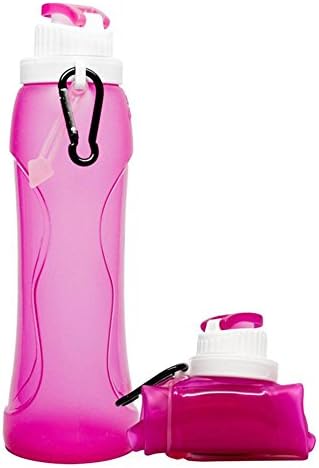 EAWE Collapsible Water Bottle Leak Proof Silicone Foldable Sports Bottle Perfect Way to Stay Hydrated Outdoor Foldable Bottles