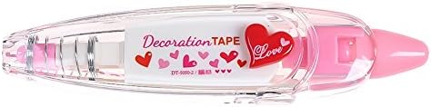 SuieZ Correction Tape for School & Office Supplies Lovely Creative Special Push-Style Design Tape Pink