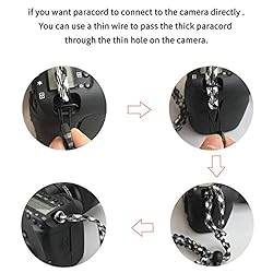 Allzedream Camera Wrist Strap Paracord Bracelet