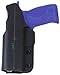 Galco Gunleather Triton Kydex IWB Holster RH Compatible with Glock 19, 23, 32, Black, (TR226)