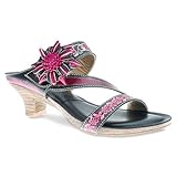 Spring Step Women's Amethyst Slide Sandals