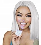 Women's Lace Front Wigs Straight Synthetic Short Bob Wigs for Cosplay Party Fancy Dress