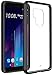 HTC U11 Plus Case, OUBA [Shock Absorption] Air Hybrid Armor Defender Protective Case and Crystal Clear Back Cover for HTC U11 Plus/HTC U11+ (Black)