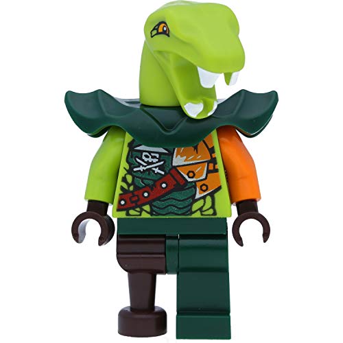 LEGO Ninjago Minifigur: Clancee mit Schulterrüstung mit Schwertern – Bild 6