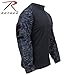 Rothco Fire Retardant Combat Shirt (US, Alpha, Large, Regular, Regular, Midnight Digital Camo)