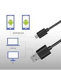 Endoscopio Android por Fantronics 0.27 pulgadas OTG Micro USB, boroscopios impermeables cámara de inspección con 6 LED y 1.37 pulgadas de cable