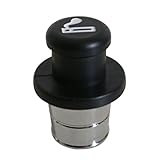 Pill Cases, Kemilove Safe Car Lighter Shaped Pill Container Case Compartment Metal Stash Hide Disguise Hollow Hidden
