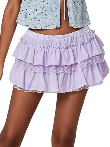 Amazon.com: YiZYiF Women's Sexy Transparent Pleated Skirt Clubwear