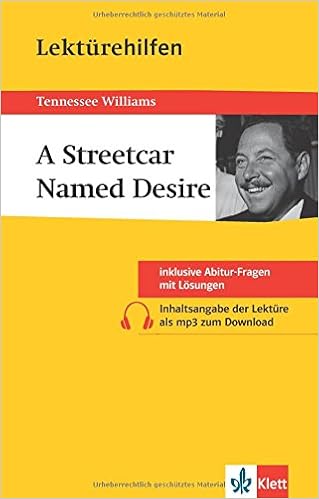 Klett Lekturehilfen Williams A Streetcar Named Desire Fur Oberstufe Und Abitur Interpretationshilfe Fur Die Schule Amazon De Muhlmann Horst Bucher