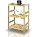 Furinno Solid Wood 3-Tier Shelf