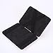 Epoint ECM07A01 Black Solid Leather Mens Card Holder Valentines Day Fitted Gentlemen Magic Wallet and Credit/ID Case
