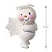 Hallmark 1295QGO1335 Cute Angel Snowman Keepsake Christmas Ornaments