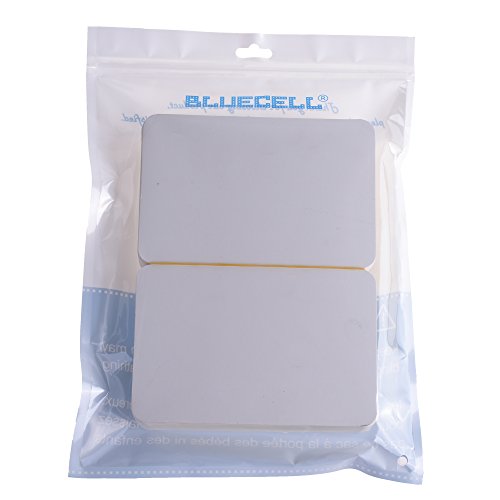 BCP Pack of 50, 4 x 6” Kraft Paper Foldable Blank Cards for DIY Greeting Card/Decoration (White)