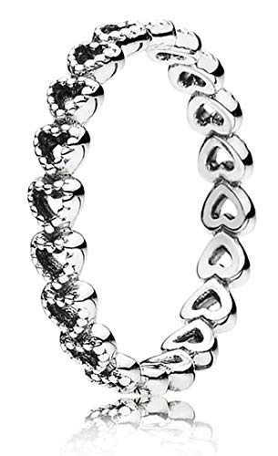Pandora Women's Ring Sterling Silver Size L 1/2 190980 - 52