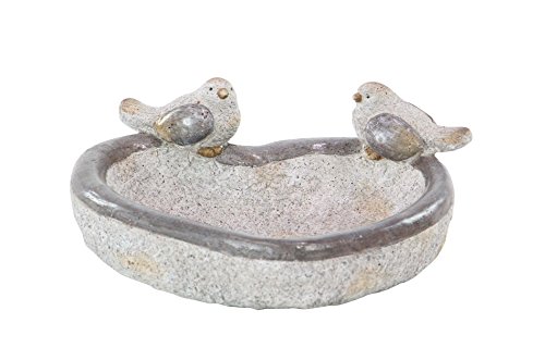 Deco 79 Polystone Bird Decorative Garden Sculpture Indoor Outdoor Garden Statue…