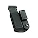 FoxX Holsters Super Slim Kydex IWB Magazine Carrier Holster -Mag Pouch Holder (Black, Glock 9/40 ex.17/19/26/27)
