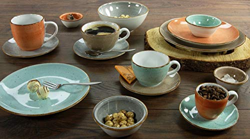 Creatable, 17725, Serie Vintage Nature, 8-teiliges Geschirrset, Kaffeetassen Set aus Porzellan, spülmaschinen- und mikrowellengeeignet, Made in Europe – Bild 2