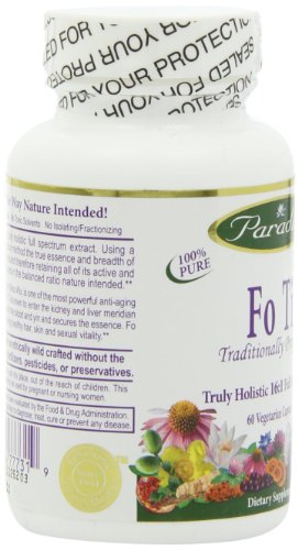 Paradise Fo Ti/He Shou Wu | Prepared Shou Wu | Super Concentrated | Hair and Skin Herb |Traditionally Used for Healthy and Natural Hair Color and Radiance | 60 Vegetarian Capsules - Thumbnail 7