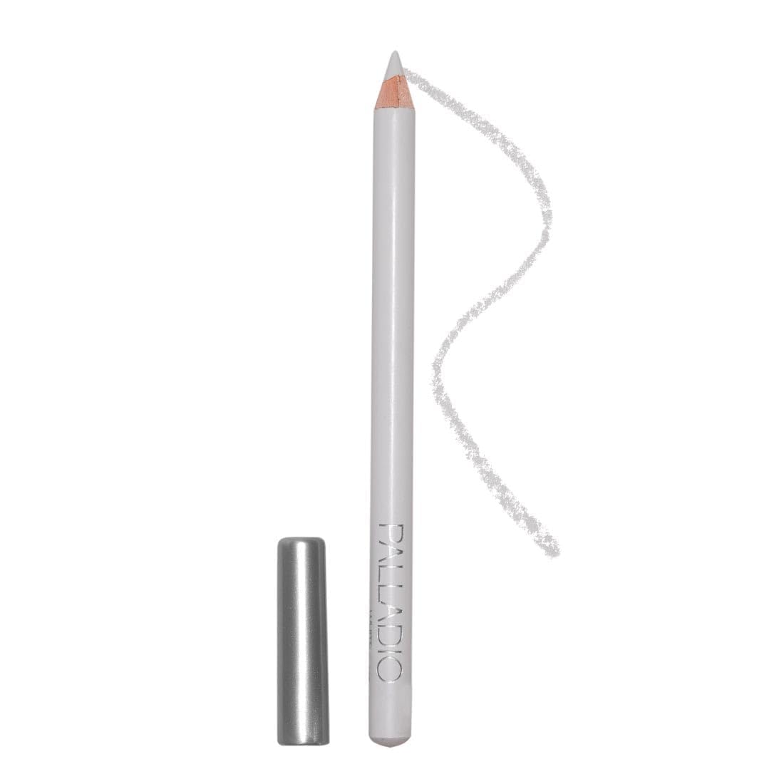 Palladio Wooden Eyeliner Pencil, Thin Pencil Shape, Easy Application, Firm yet Smooth Formula, Perfectly Outlined Eyes, Contour and Line, Long Lasting, Rich Pigment, White — image 1