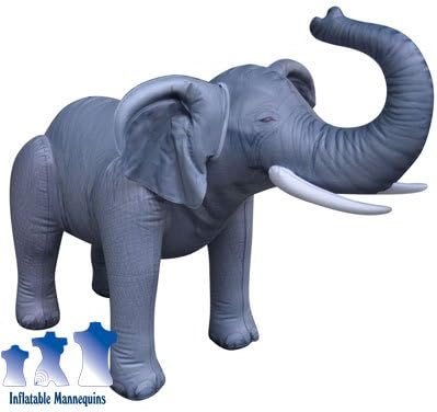 Inflatable Elephant, Small, 1 Pack
