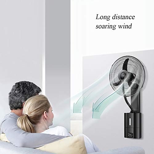 Rociar Casa Ventilador Oscilante Montado En La Pared del Ventilador