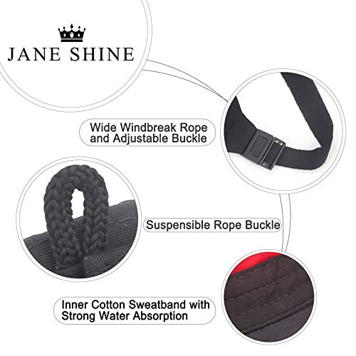Jane Shine Outdoor Sun Hat Quick-Dry Breathable Mesh Hat Camping Cap