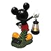 BACKYARD GLORY Disney Mickey Mouse Solar LED Lighted Lantern Everyday Outdoor Garden Statue, 12 inches Tall, Officially Licensed Disney Product
