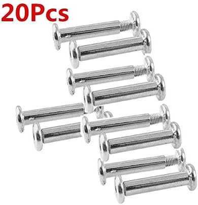 olyclass Inline Skate Wheel 15/64" Shaft Hex Socket Screw (20Pcs)