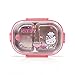 Finex Hello Kitty Chef Pink Bento Lunch Box Set with Clear Lid & Spoon