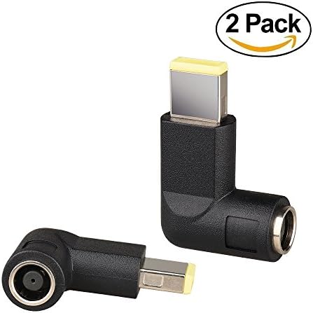 Onite 2 PCS DC 7.9x5.5mm Plug Tips Lenovo Thinkpad Female Connectors to Ideapad Yoga Pro Flex Adapter (Yoga 2)