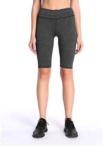 SOUTEAM Women High Wasit Shorts Stretchy Shaping Yoga Pants