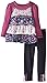 Nannette Little Girls' 2 Piece Fashion Knit Pant Set with Pullover