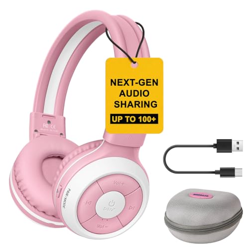 SIMOLIO Kids Headphones with Microphone