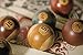 IMAX 70280-6 Antique Pool Balls - Set of 6 Snooker Balls for Game Room, Den - Hand Painted Decorative Billiard Balls. Billiard and Pool