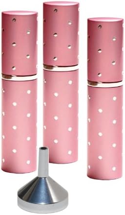 Nemat Pink With Dots Atomizer 5ml (3) Funnel (1)