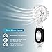 OBOSOE Mini Portable USB Fan,Rechargeable Battery Handheld Personal Fan for Outdoor Travel Home