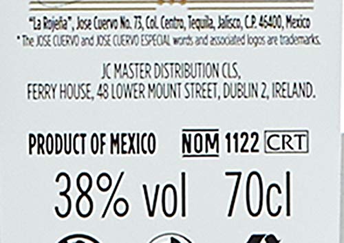 Jose Cuervo Especial Silver Original Tequila Mexiko (1 x 0,7 l) – Original mexikanischer Tequila mit 38 Prozent Vol. Alkohol – Bild 5